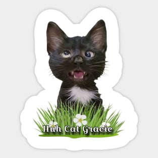 Gracie and Green Sticker